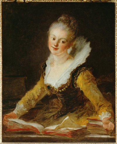 Das Studium von Jean-Honore Fragonard