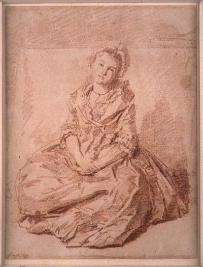 Menina sentada de Jean Honore Fragonard
