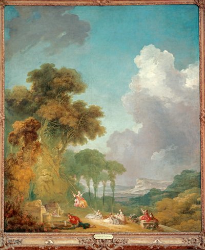 Die Schaukel von Jean-Honore Fragonard