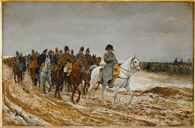 Campagne de France (pintura sobre madeira) de Jean-Louis Ernest Meissonier