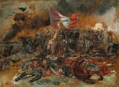 Die Verteidigung von Paris von Jean-Louis Ernest Meissonier