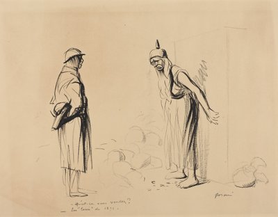 «O que deseja?» - «Os “louis” de 1871» de Jean-Louis Forain
