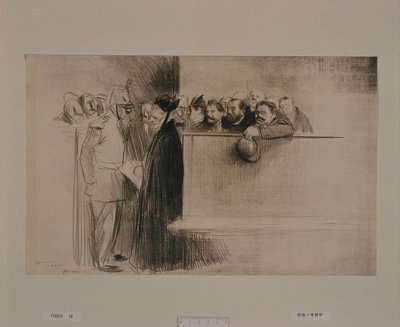 A Audiência (3.ª placa) de Jean-Louis Forain