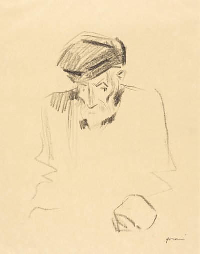 Retrato de Renoir (segunda prancha) de Jean-Louis Forain