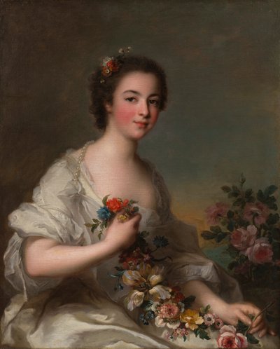 Retrato de uma Senhora de Jean-Marc Nattier