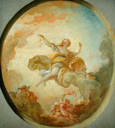 Madrugada (óleo sobre tela) de Jean Simon Berthelemy