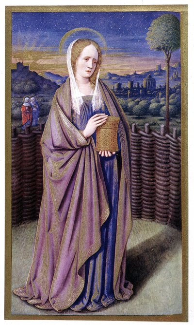 Santa Madeleine depois de Jean Bourdichon de Jean (after) Bourdichon