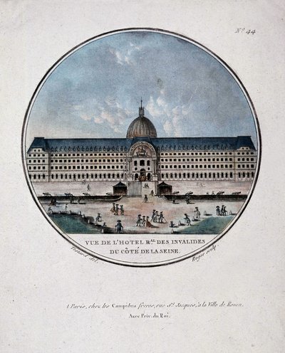 Les Invalides, Paris by Testard, 19 de dezembro de Jean (after) Testard