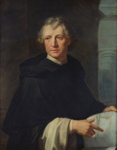 Retrato do Irmão François Romain (1646-1735) de Jean 1662 1753 Andre