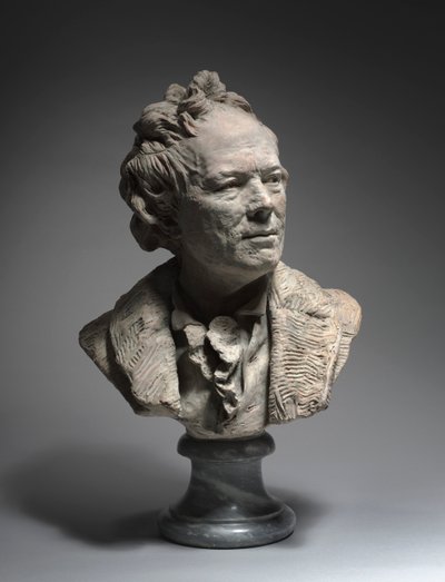 Retrato de Christoph Willibald Gluck, c. 1775 de Jean Antoine Houdon