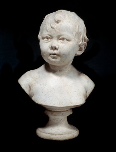 Sabine Houdon aos dez meses Busto em gesso de Jean Antoine Houdon (1741-1828) 1788 Paris, Musee du Louvre de Jean Antoine Houdon