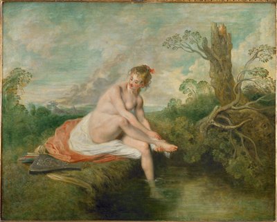 Diana beim Baden von Jean-Antoine Watteau