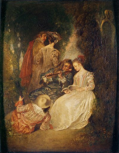 Perfekte Harmonie von Jean Antoine Watteau