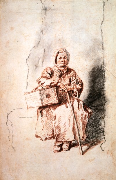 Savoyarde, um 1715 von Jean Antoine Watteau