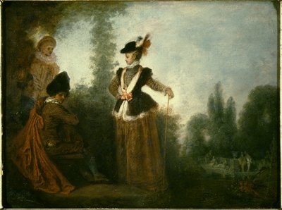 The Adventuress, c.1712 de Jean Antoine Watteau