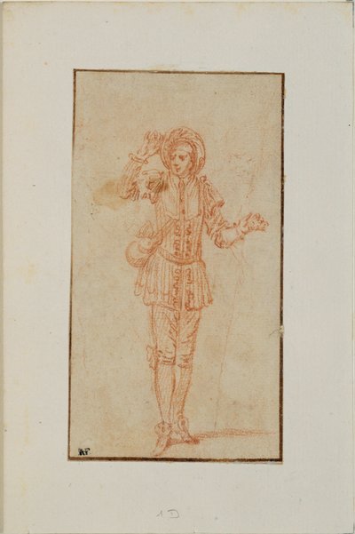 Ein Pilger von Kythera von Jean-Antoine Watteau