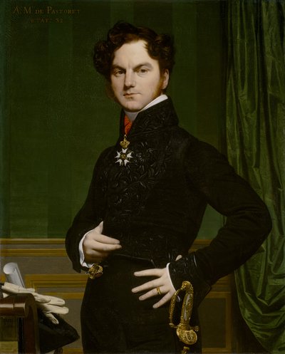 Amédée-David, Conde de Pastoret, 1823-26 de Jean Auguste Dominique Ingres