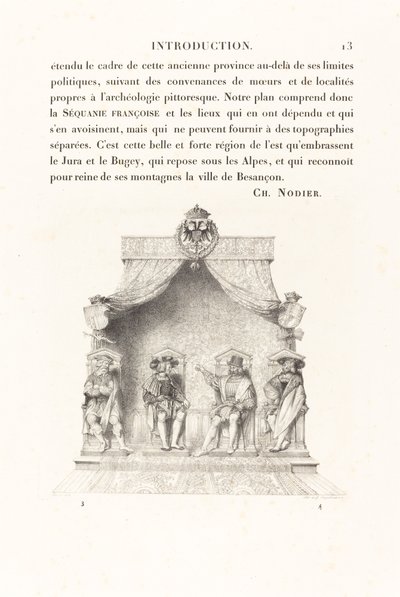 Quatro Magistrados de Besançon de Jean Auguste Dominique Ingres