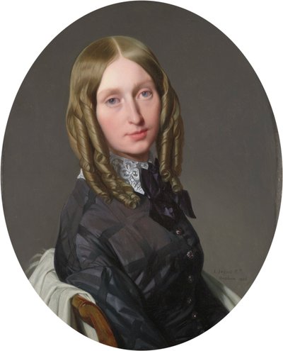 Francês: Portrait de Madame Frédéric de Reiset Augustine-Modeste-Hortense Reiset de Jean Auguste Dominique Ingres