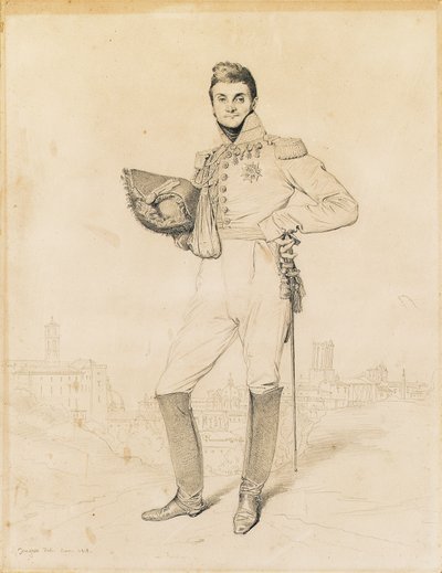 General Louis-Etienne Dulong de Rosnay, 1818 de Jean Auguste Dominique Ingres