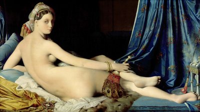 A Grande Odalisca de Jean Auguste Dominique Ingres