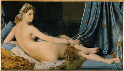 La Grande Odalisque - A Grande Odalisca ... de Jean Auguste Dominique Ingres