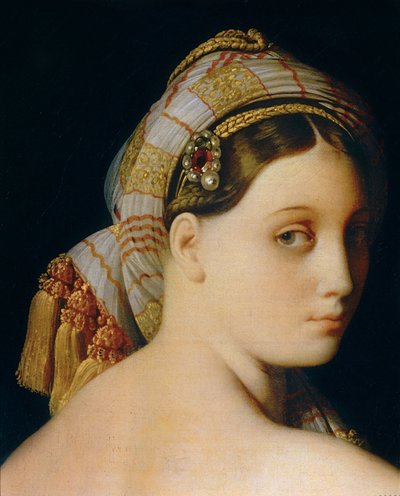 La Grande Odalisque - A Grande Odalisca ... de Jean Auguste Dominique Ingres