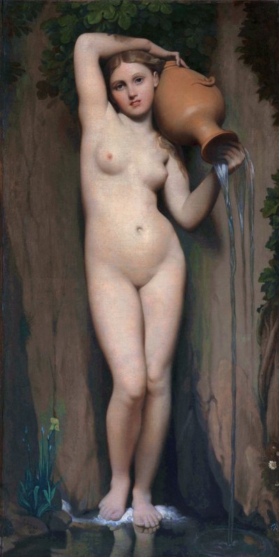 La Fonte de Jean Auguste Dominique Ingres