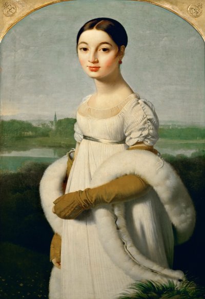 Caroline Rivière de Jean Auguste Dominique Ingres