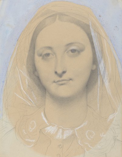 Senhorita Mary de Borderieux (?) de Jean Auguste Dominique Ingres