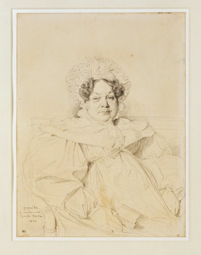 Louis-Francois Bertin ... de Jean Auguste Dominique Ingres