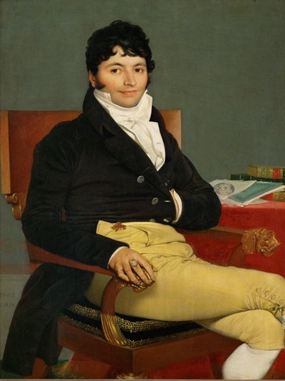 Philibert Riviere, mestre de petições no Conselho do Rei ... de Jean Auguste Dominique Ingres