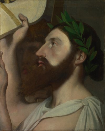 Pindar e Ictinus, entre 1830 e 1867 de Jean Auguste Dominique Ingres
