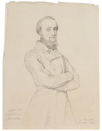 Retrato de Alexandre Legentil de Jean Auguste Dominique Ingres