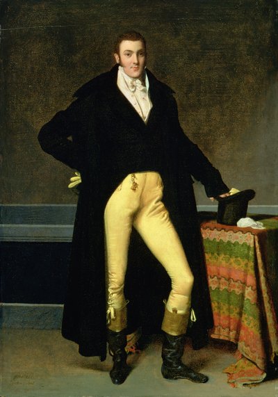 Retrato de Joseph Anthony de Nogent, 1815 de Jean Auguste Dominique Ingres