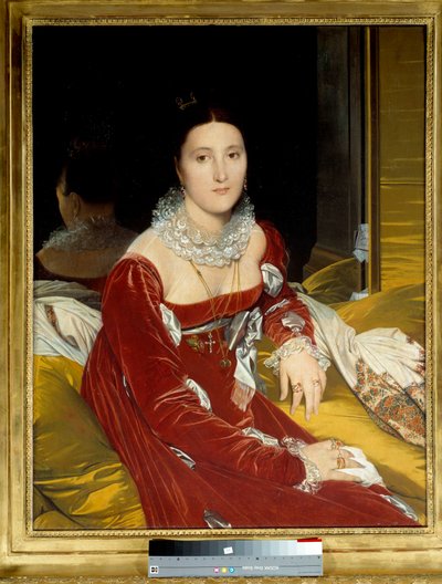 Retrato de Madame de Senonnes (nee Marie Marcoz de Jean Auguste Dominique Ingres