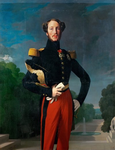 Príncipe Ferdinand Philippe, Duque de Orléans 1810-1842 de Jean Auguste Dominique Ingres