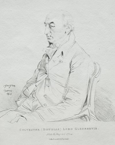 Sylvester Lord Glenbervie, 1815. de Jean Auguste Dominique Ingres