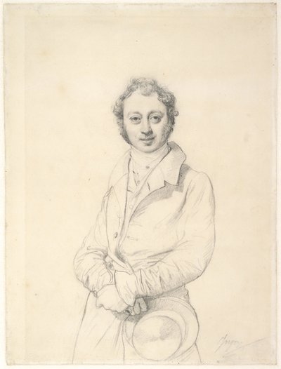 O Arqueólogo Désiré-Raoul Rochette de Jean Auguste Dominique Ingres