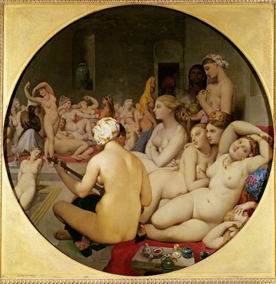 O Banho Turco de Jean Auguste Dominique Ingres