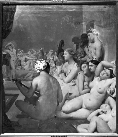 O Banho Turco, 7 de outubro de 1859 de Jean Auguste Dominique Ingres