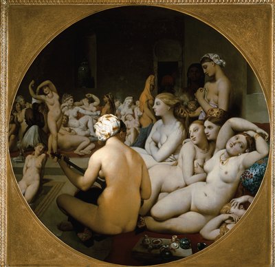 Banho turco de Jean Auguste Dominique Ingres