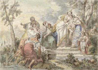 A invenção de Moisés de Jean Baptist Leprince