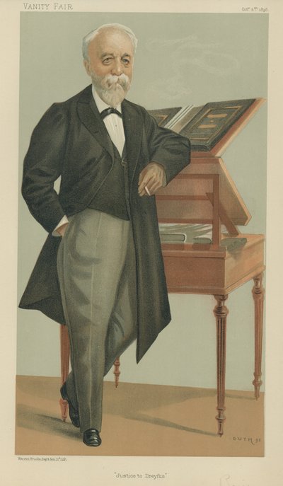 Sr. Henri Brisson (cor litho) de Jean Baptiste (after) Guth