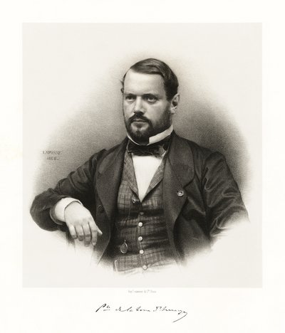 Godefroy Henry Bernard Alphonse A Torre DAuvergne, 1865-66 de Jean Baptiste Adolphe Lafosse