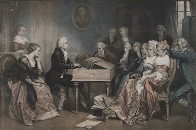 Mozart em Viena. de Jean Baptiste Alfred Cornilliet