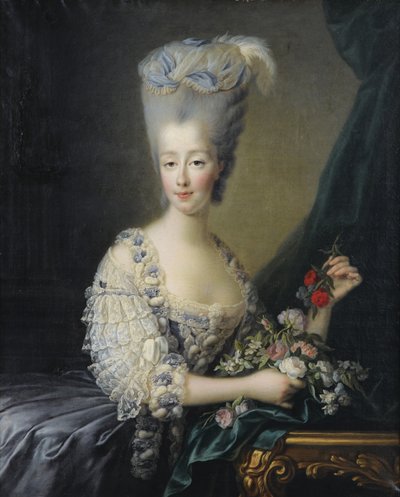 Princesa Maria Teresa de Sabóia 1756-1805, Condessa de Artois de Jean Baptiste André Gautier Dagoty