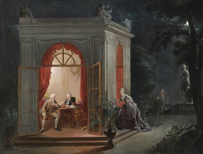 O contrato de casamento de Jean Baptiste André Gautier Dagoty