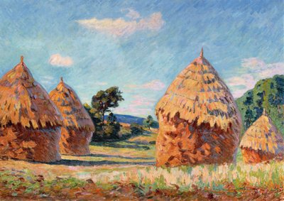 Palheiros, C. 1886 de Jean Baptiste Armand Guillaumin
