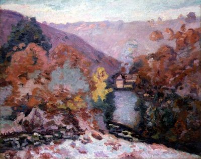 Paisagem em La Creuse, Brittany, c.1910 (óleo sobre tela) de Jean Baptiste Armand Guillaumin